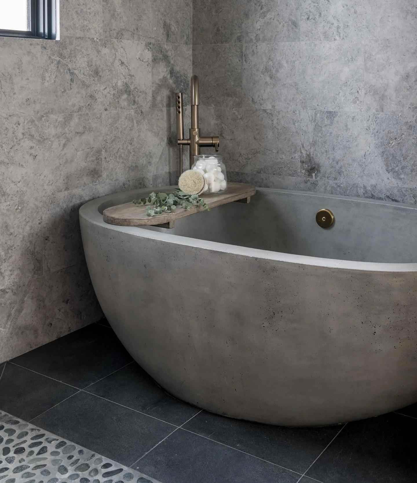 Bath - stone tub