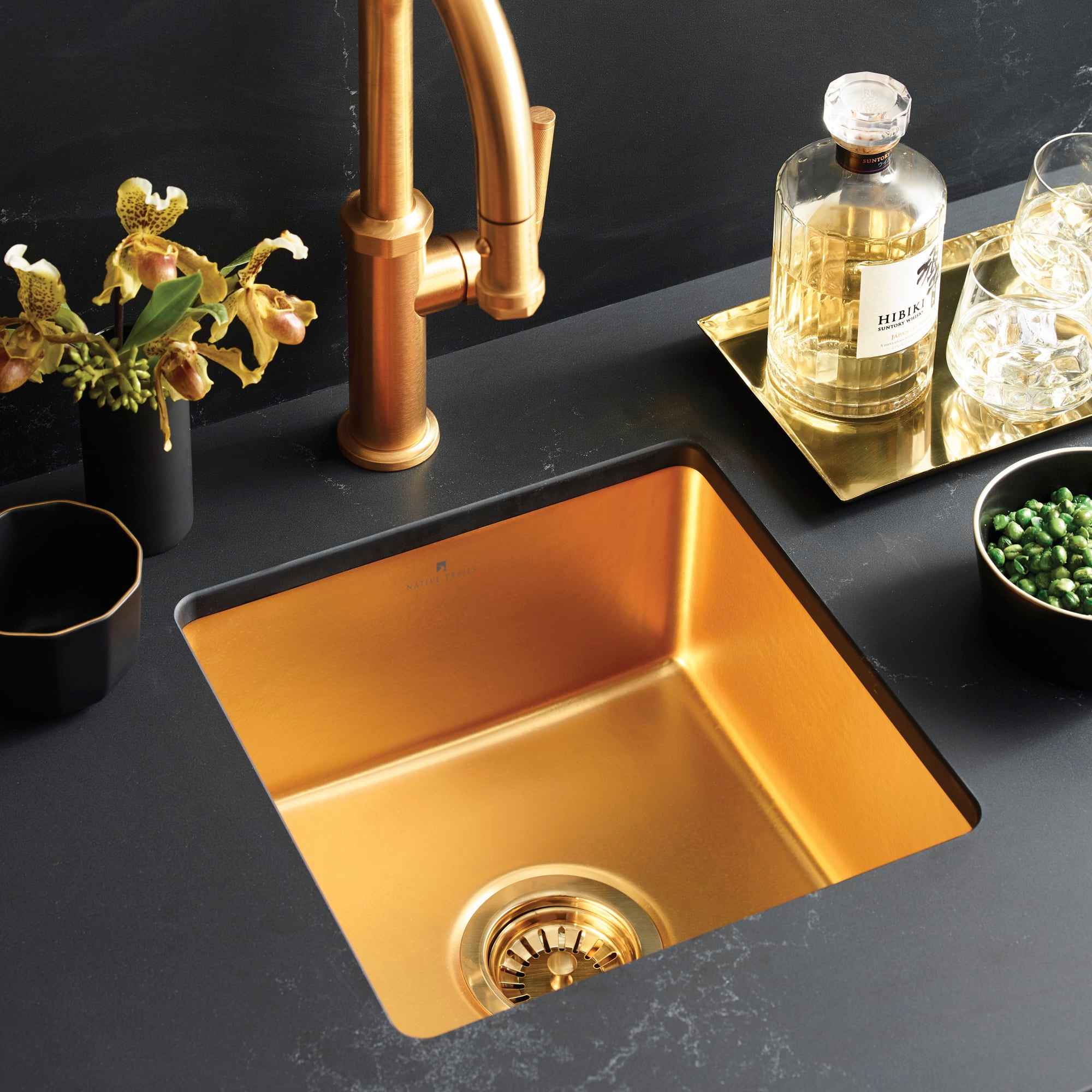 Design Trends - gold sink image