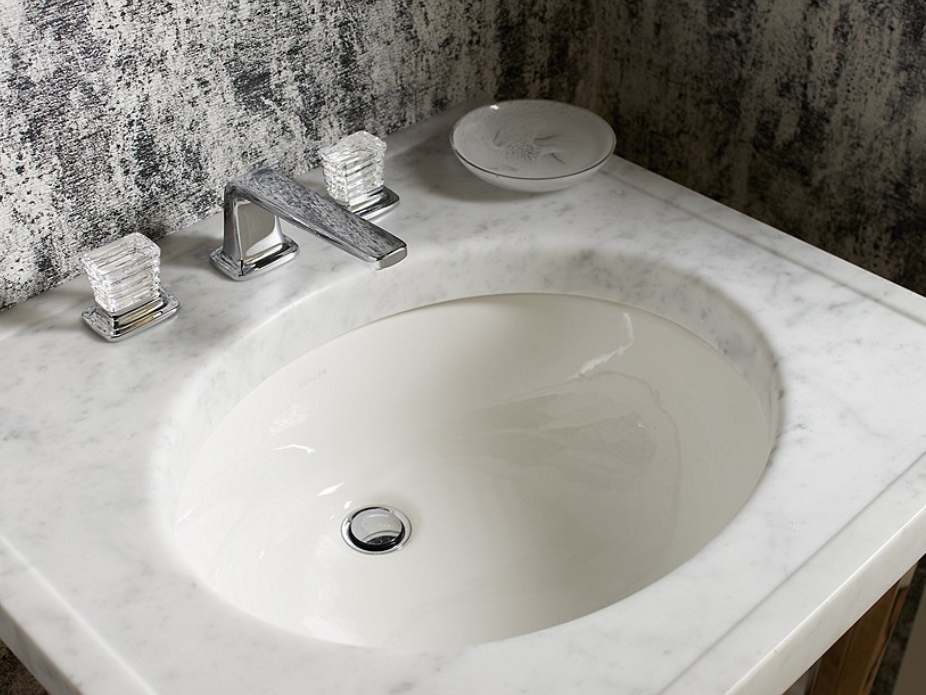 marble bathroom sink image
